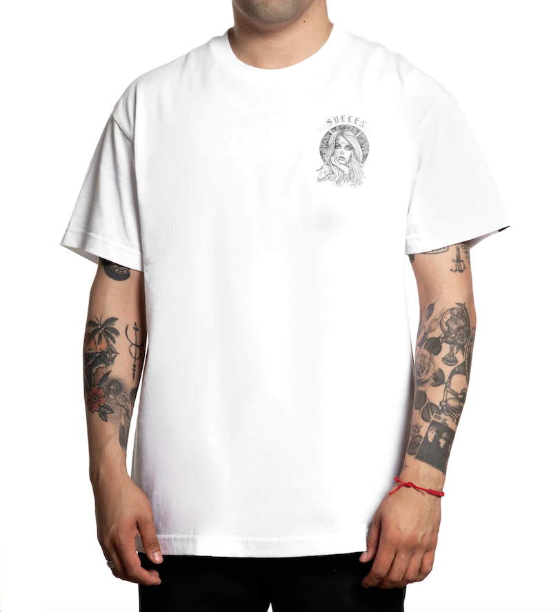 MOUSE BADGE SS TEE  